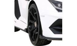 Электромобиль Lamborghini SVJ Drift, белый
