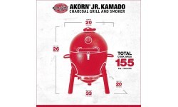 Гриль камадо Char-Griller Akorn Jr.