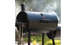 Char-Griller Smoking Champ Outdoor Grill-Smoker