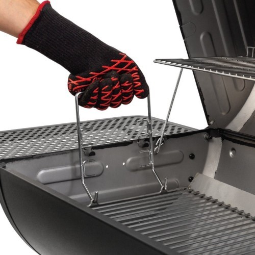 Char-Griller Smoking Champ Outdoor Grill-Smoker