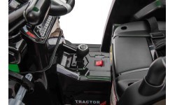 MEGA D68 Tractor Vehicle With Trailer Green
