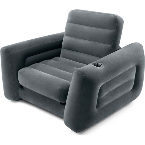 Inflatable chair mattress recliner bed 2-in-1 INTEX 66551