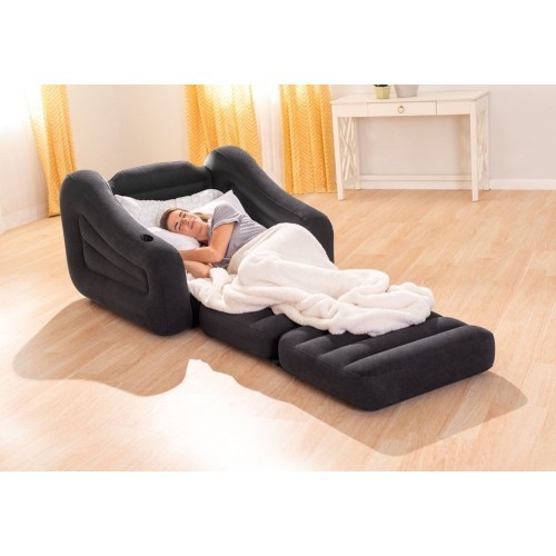 Pripučiamas krėslas-čiužinys 2-in-1 INTEX 66551