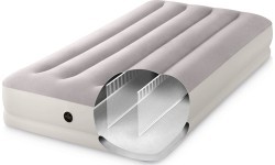 Inflatable mattress for sleeping 191x99x30 cm single person with USB pump INTEX 64177