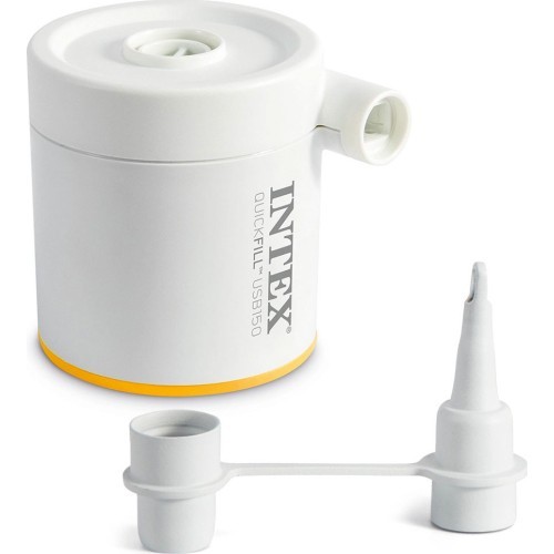 Pripučiamas vienvietis čiužinys su USB pompa INTEX 64177, 191x99x30 cm