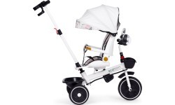 Детский трёхколёсный велосипед с поворотным сиденьем, ручкой и тентом ECOTOYS