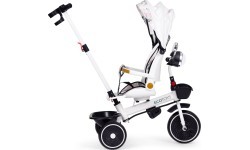 Vaikiškas triratukas su sukiąja sėdyne, stūmimo rankena ir stogeliu ECOTOYS