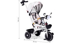 Children's tricycle stroller swivel seat pusher canopy ECOTOYS