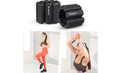 Ankle & Wrist Weights inSPORTline Brace 2 x 1 kg - Beige 