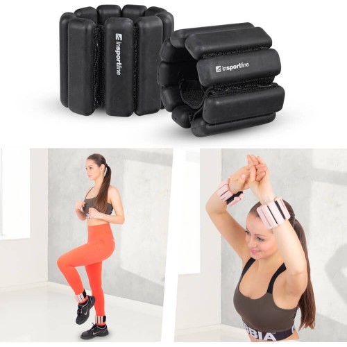 Утяжелители для лодыжек и запястий inSPORTline Brace 2 x 1,5 кг - Бежевый