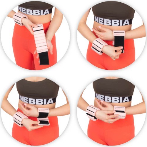 Ankle & Wrist Weights inSPORTline Brace 2 x 1.5 kg - Beige 