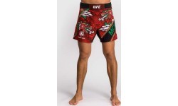 Vyriški MMA šortai UFC Unrivaled by Venum Red Brandon Moreno