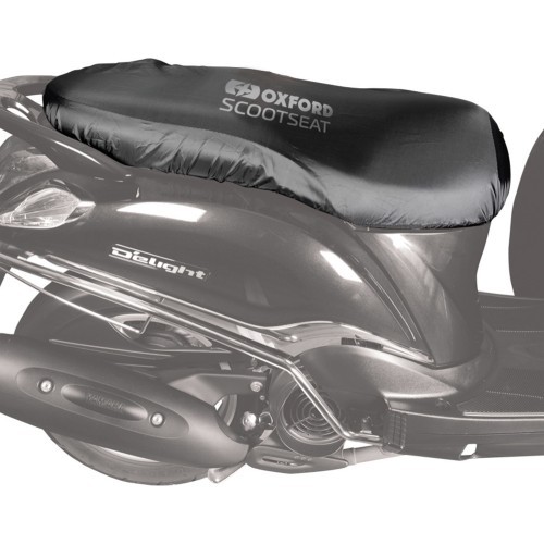 Scooter Seat Cover Oxford M Black