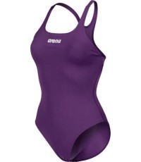 W Team Swimsuit Swim Pro Solid Plum-Wh 38 - 911