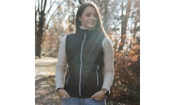 Женский жилет с подогревом inSPORTline WARMher - Чёрный