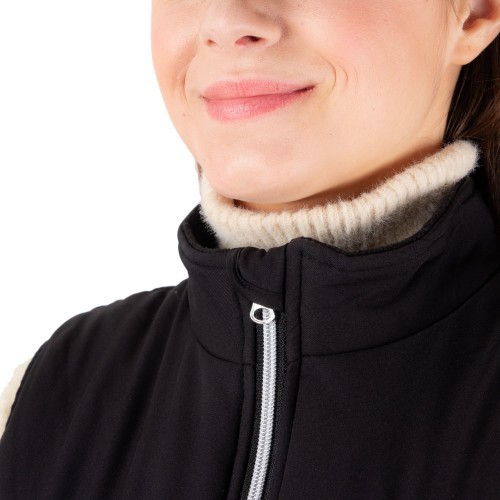Moteriška šildoma liemenė inSPORTline WARMher - Juoda