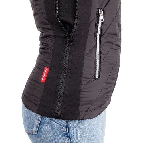Женский жилет с подогревом inSPORTline WARMher - Чёрный