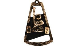 Медаль MTL772 картинг - 90 mm - Bronza