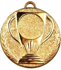 Medalis Z251 - 60 mm - Auksinė