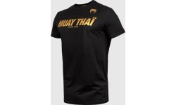 Marškinėliai Venum Muay Thai VT - juoda/auksinė