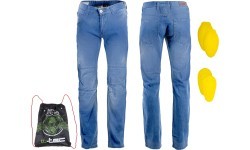 Мужские мотоджинсы W-TEC Shiquet - Синий