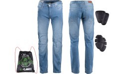 Men’s Moto Jeans W-TEC Shiquet - Blue
