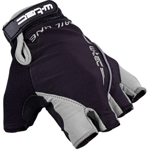 Dviratininko pirštinės W-TEC Kauzality - Black and grey
