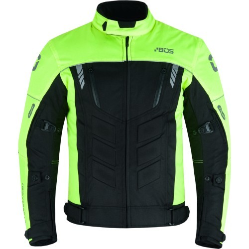 Men’s Motorcycle Jacket BOS/WD Motorsports Vegas 1.0 - Neon