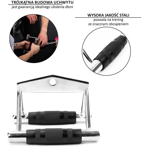 Gumuotas strypo kabliukas UW04 HMS