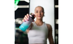 Sports water bottle meteor 350 ml - Pink || Turquoise