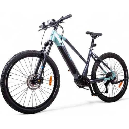 Женский горный электровелосипед ISL Asuki 630 Wh 27,5" – 2025 - Аквамариновый