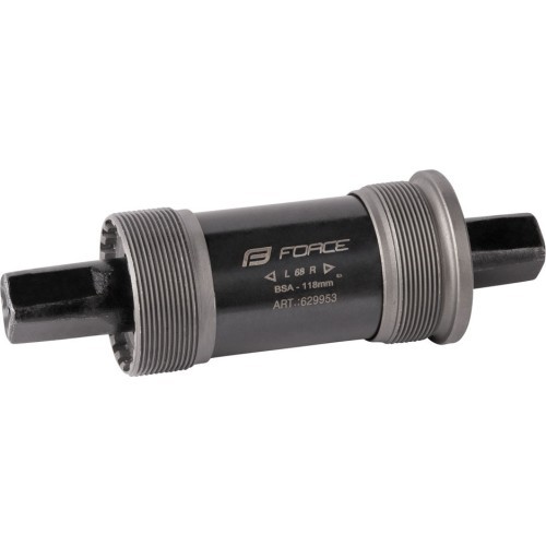 Вал каретки FORCE 118mm BSA 68mm (стальной)