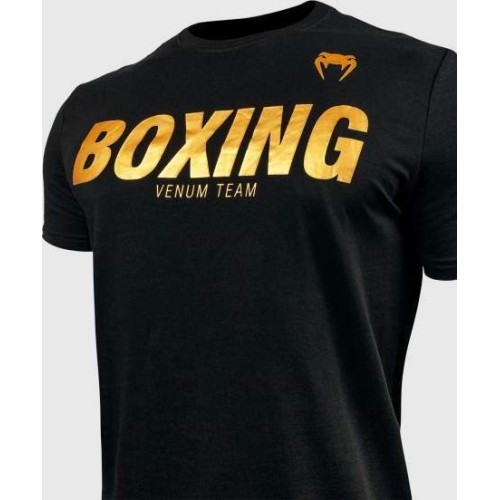 Venum Boxing VT marškinėliai – juoda/auksinė