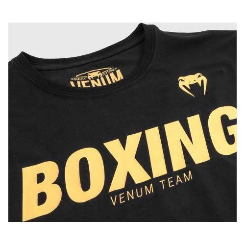 Venum Boxing VT marškinėliai – juoda/auksinė