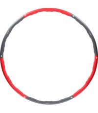 HHP002 RED-GREY HULA HOOP 100CM HMS