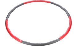HHP002 raudonai pilkas lankas Hula Hoop 100 cm HMS