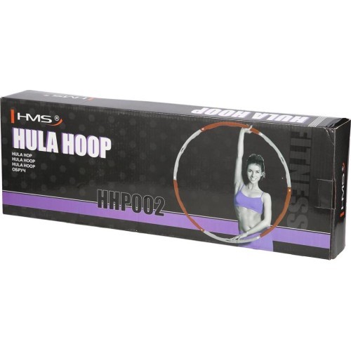 HHP002 raudonai pilkas lankas Hula Hoop 100 cm HMS