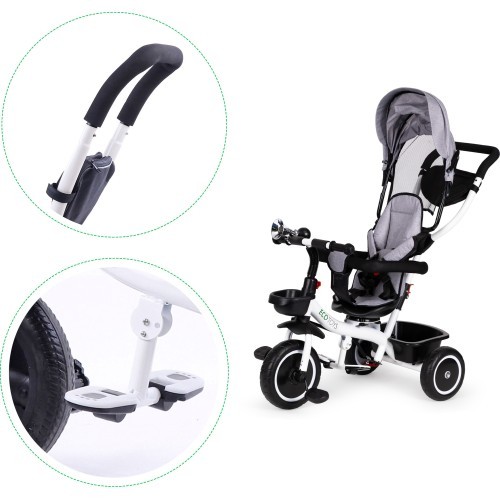 Triratukas su pasukama sėdyne Ecotoys