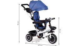 Cart tricycle swivel seat 360*