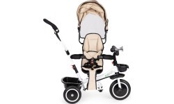 Tricycle - Stroller with Rotating Seat Eco Toys, Beige