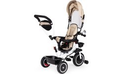 Tricycle - Stroller with Rotating Seat Eco Toys, Beige