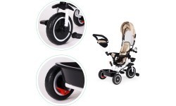 Tricycle - Stroller with Rotating Seat Eco Toys, Beige