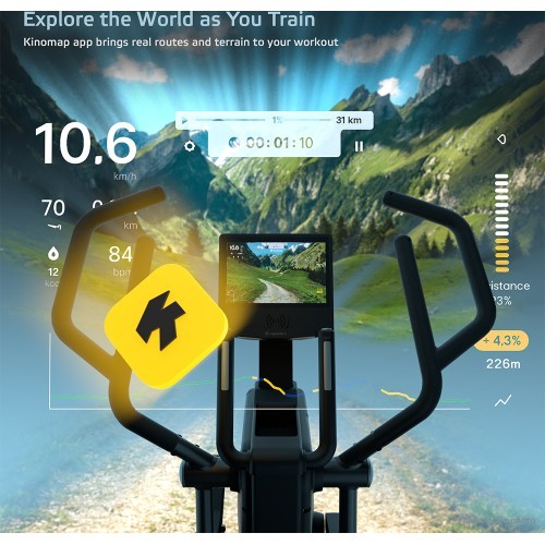 Эллиптический тренажёр inSPORTline ZenStride 1200