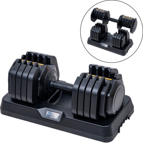 Регулируемая гантель для одной руки inSPORTline DuraBell® 5–41 кг