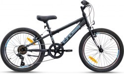 CROSS Speedster 20" bicycle, 6-speed, size 10" (25 cm), black