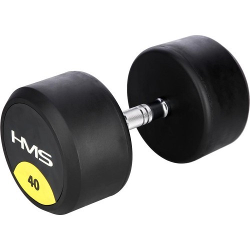 Gumuotas hantelis HG PRO HMS - 40 kg