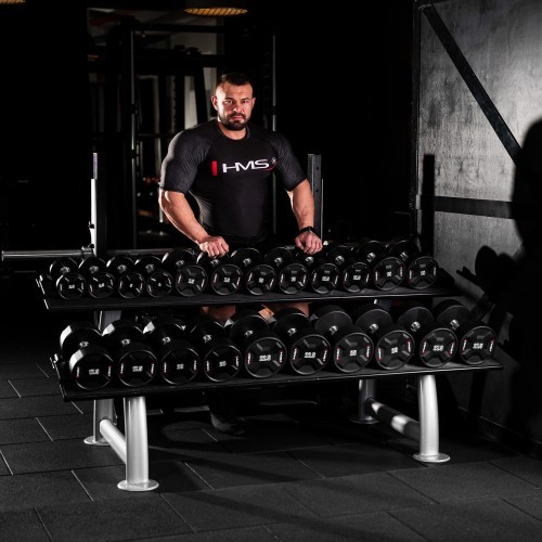 HPC POLYURETHANE DUMBBELL CPU HMS - 37.5 kg