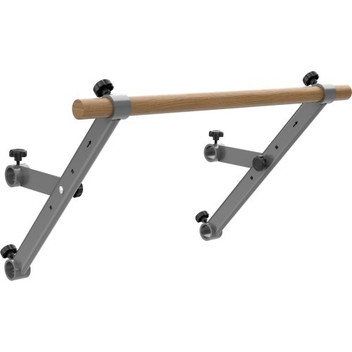Wall Bars inSPORTline Wootaline 199 x 80 cm w/ Pull-Up Bar & Parallel Bars, Gray
