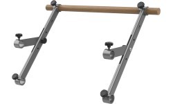 Gimnastikos sienelė inSPORTline Wootaline 199 x 80 cm su skersiniu ir lygiagretėmis, pilka