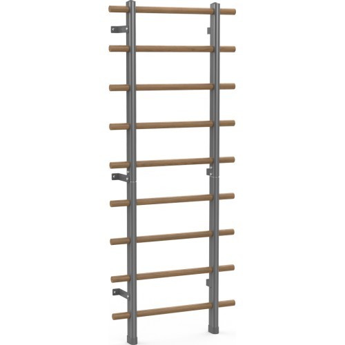 Gimnastikos sienelė inSPORTline Wootaline 199 x 80 cm su skersiniu ir lygiagretėmis, pilka